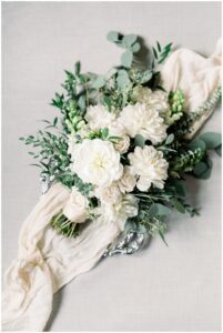 Bridal bouquet by Willow and Thistle