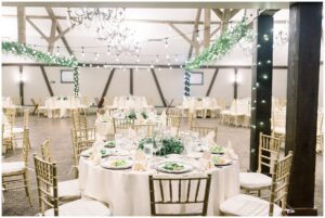 Reception space at Normandy Farm