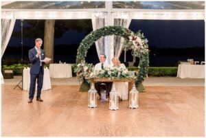 Glen Foerd wedding reception