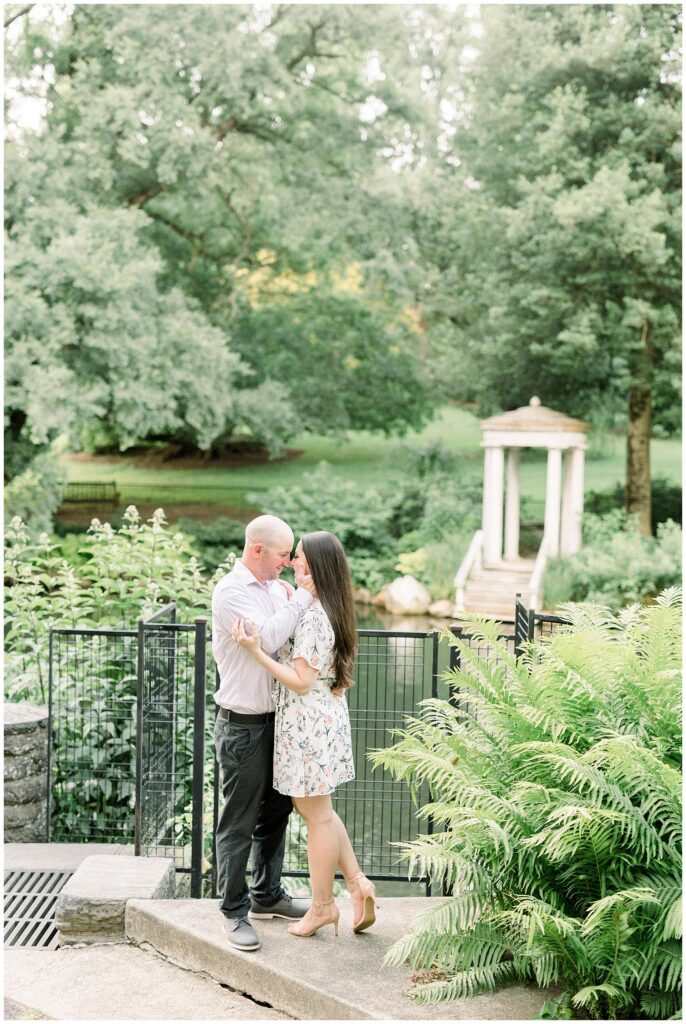 Morris Arboretum Engagement Photos by Philly Wedding Photographer