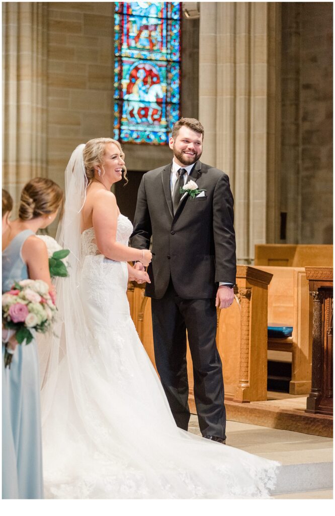 PA wedding ceremony at Cairnwood Estate Cathedral