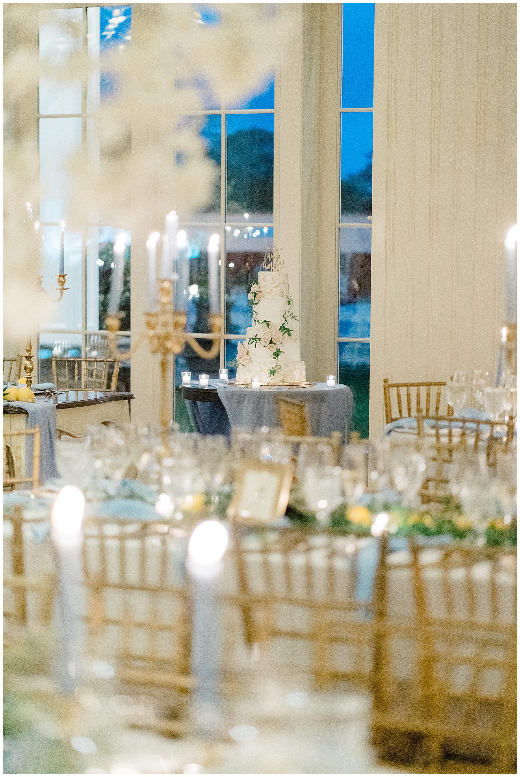 Luxurious Ryland Inn Grand Ballroom Wedding reception details