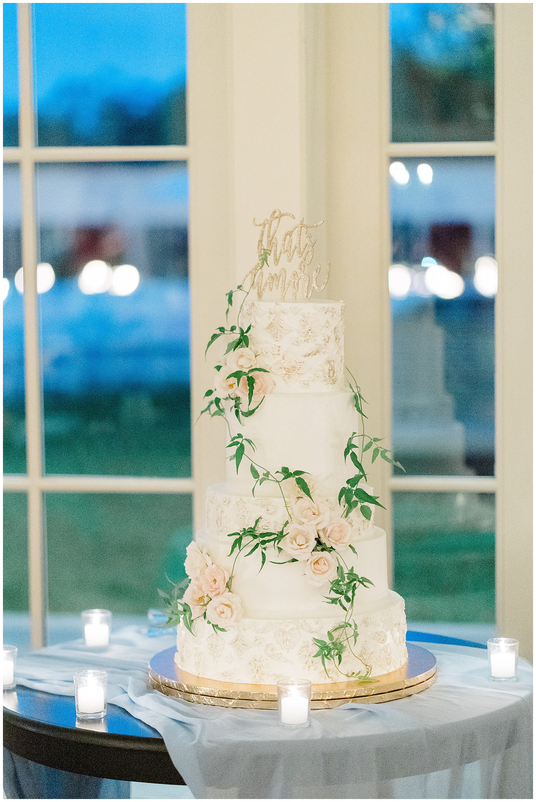 fairytale inspired wedding cake
