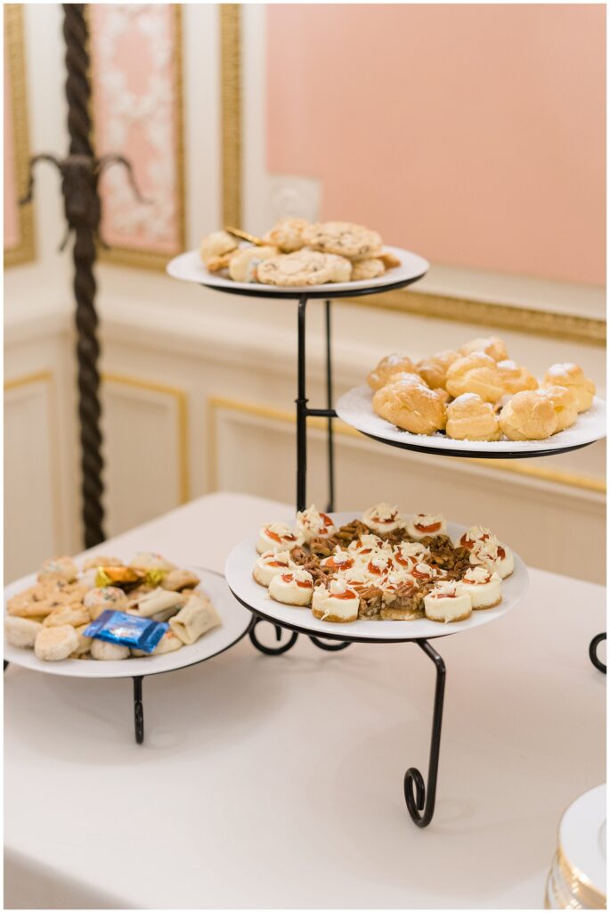 dessert table from Elegant Cairnwood Estate Wedding reception