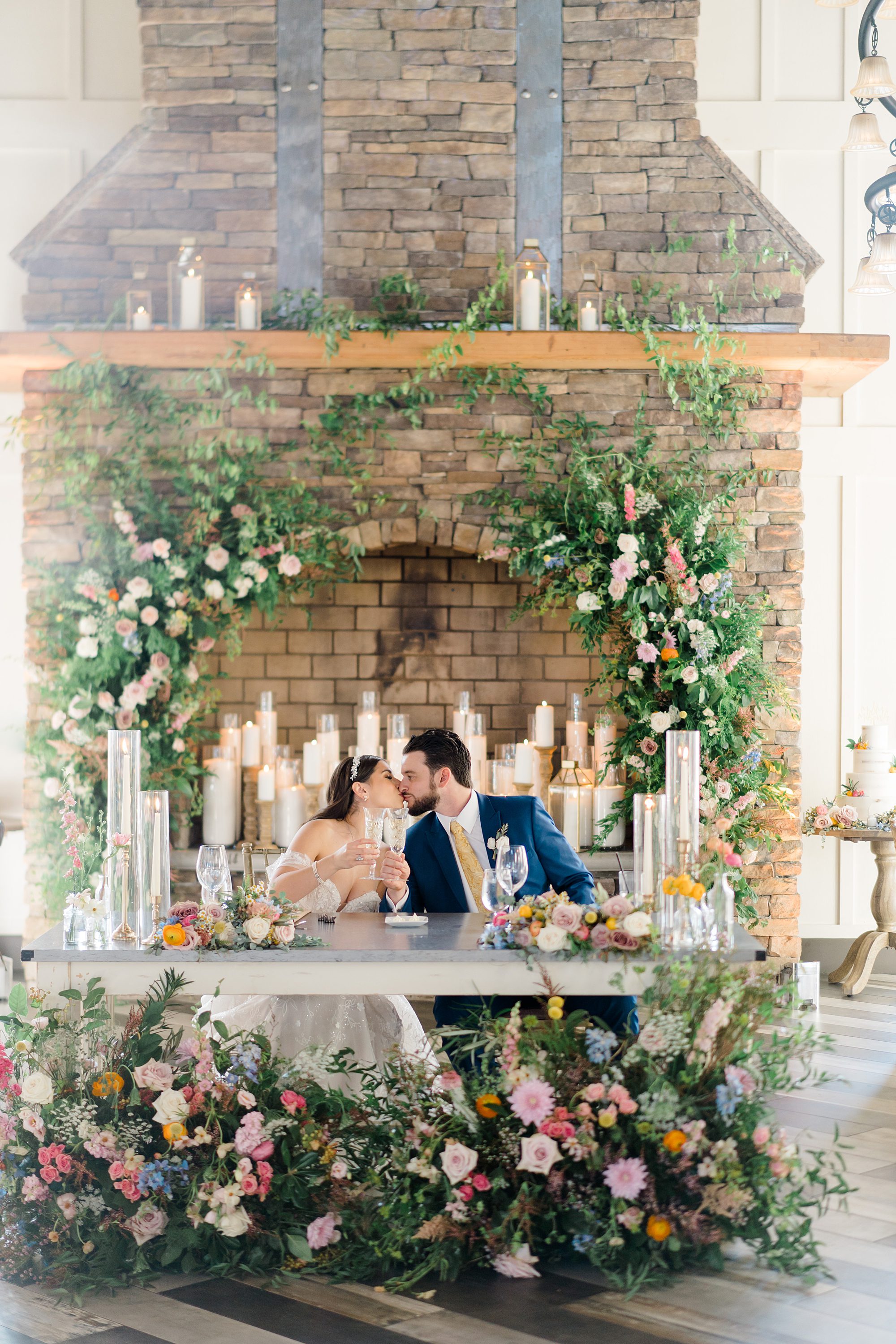Garden Inspired Ryland Inn Wedding