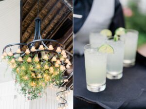 signature drinks and wedding details