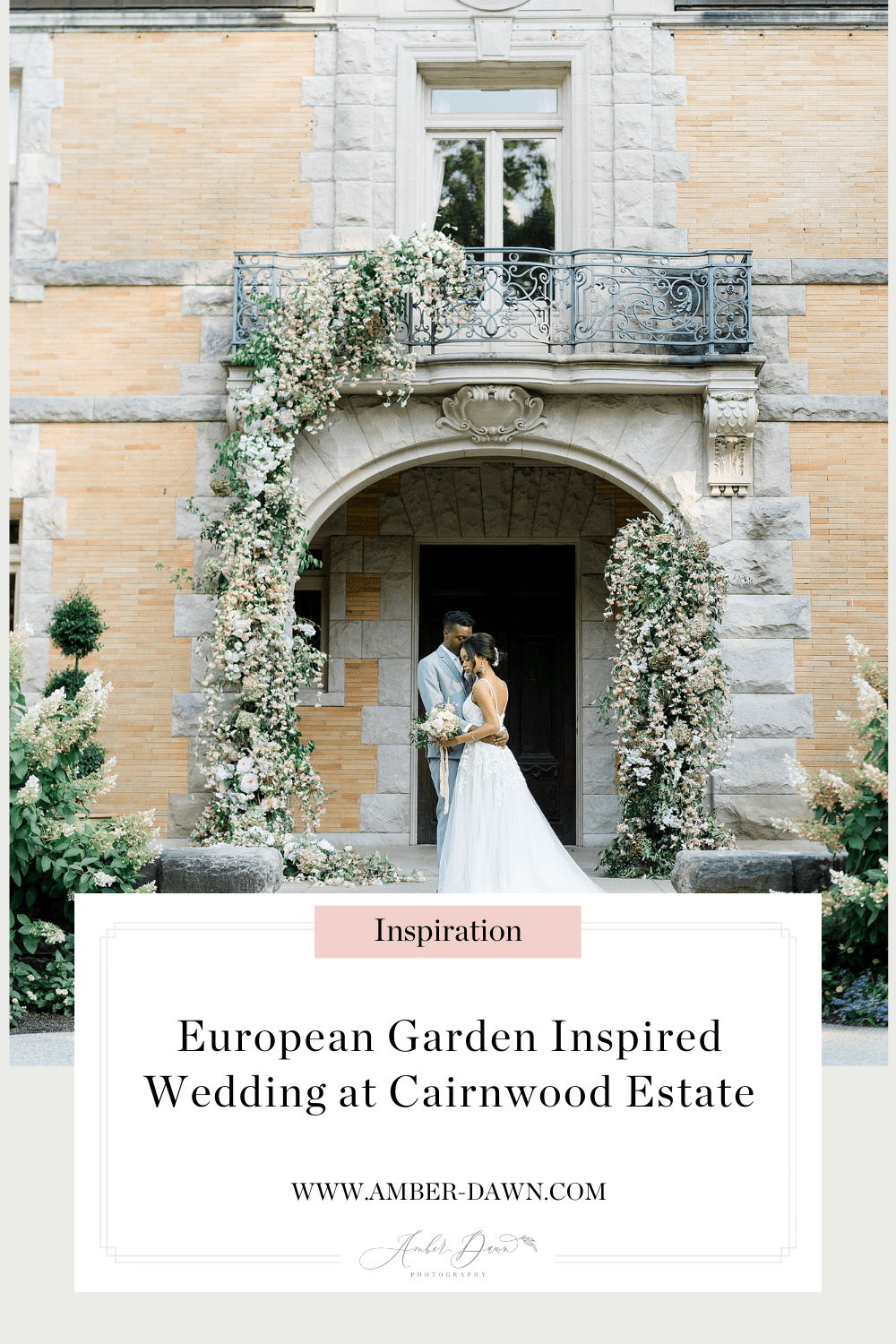 European Garden Inspired Styled Cairnwood Estate Wedding