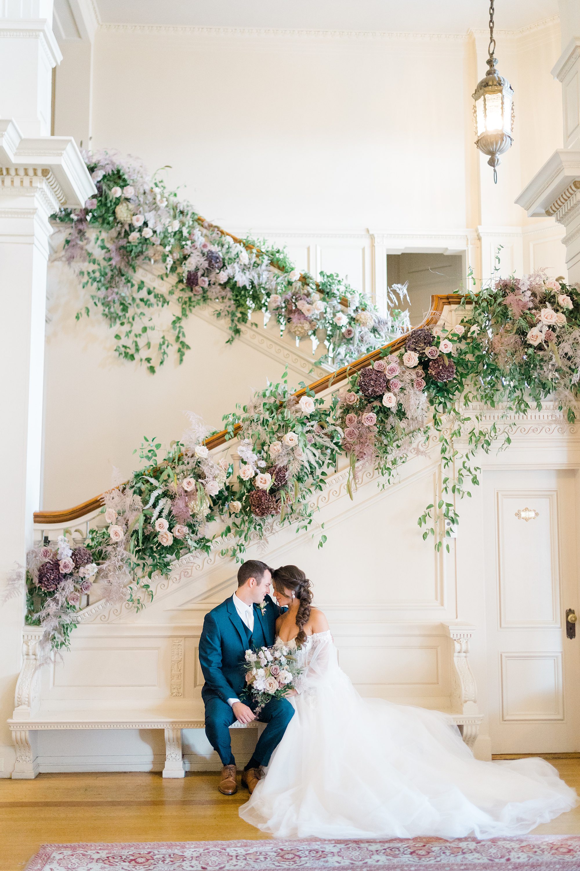 couple in entrance way of Great room at Cairnwood Estate