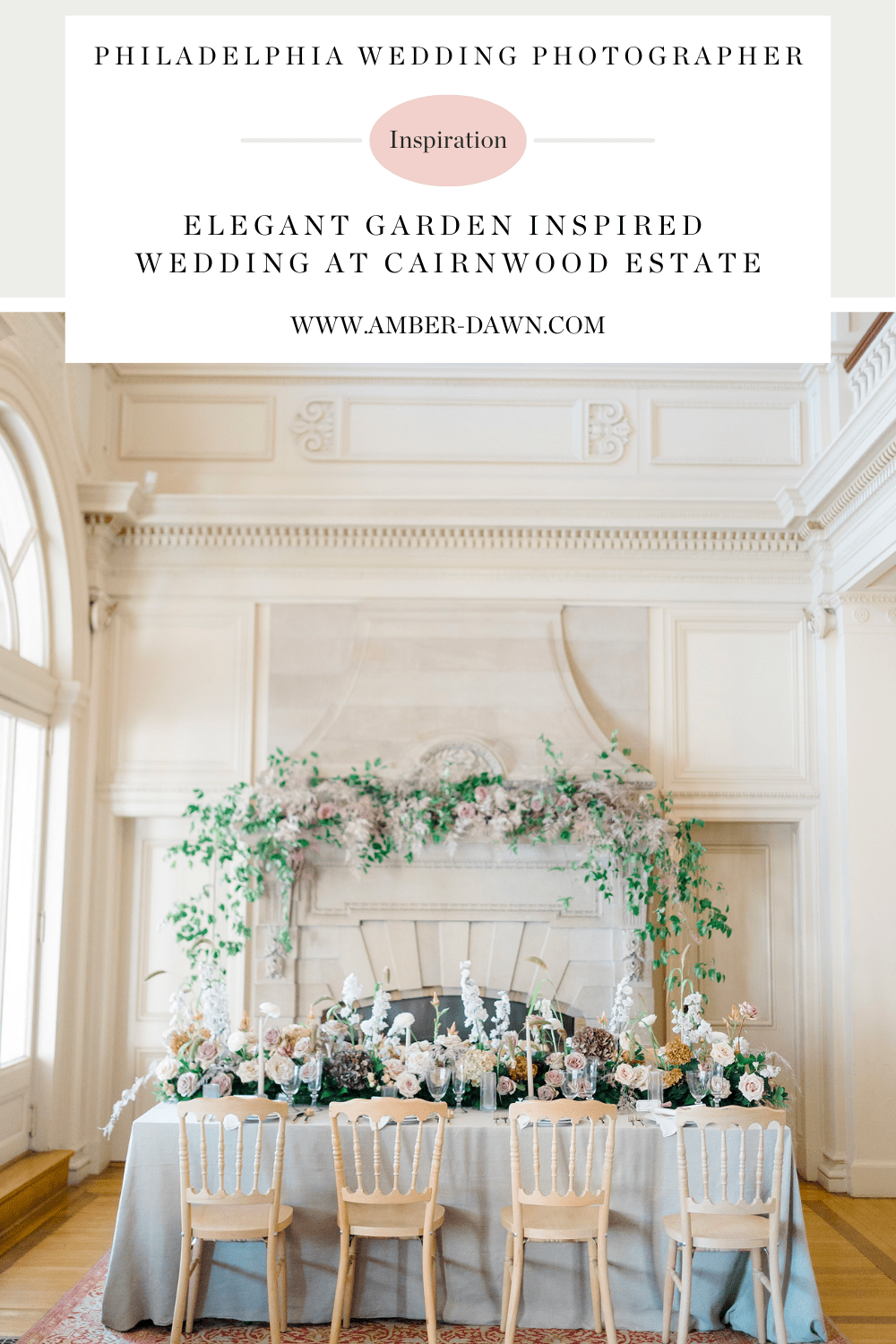 Whimsical Garden Inspired Wedding at Cairnwood Estate