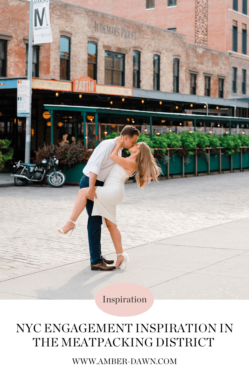 NYC engagement in the meatpacking district