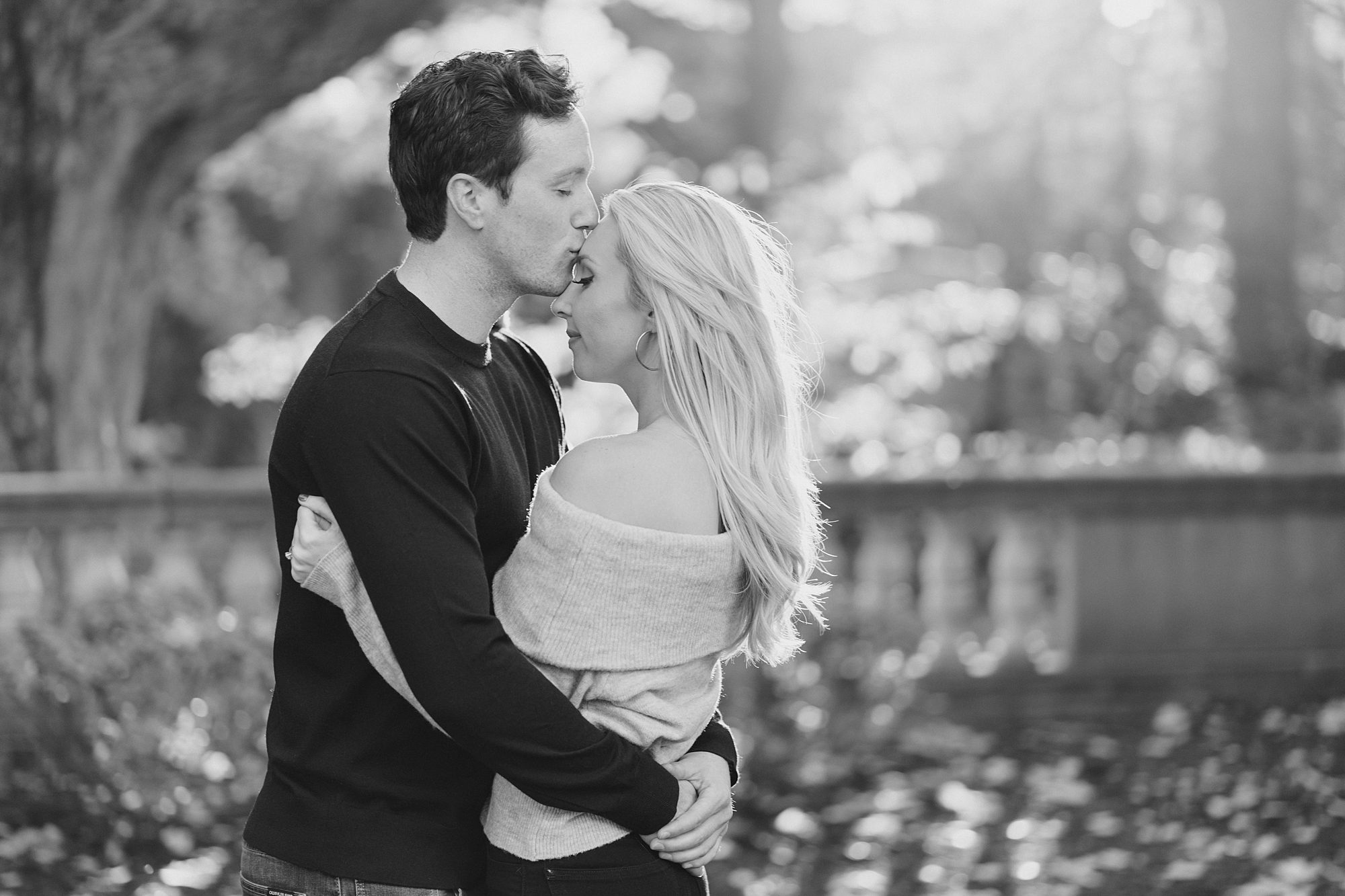 timeless and classic engagement portraits by PA engagement photographer Amber Dawn Photography