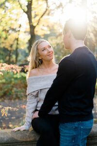 light and airy engagement photos by Amber Dawn photography