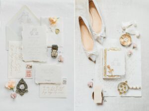 Elegant romantic details captured by The Amber Dawn Wedding Photography Experience