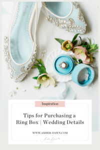 Tips for purchasing ring boxes