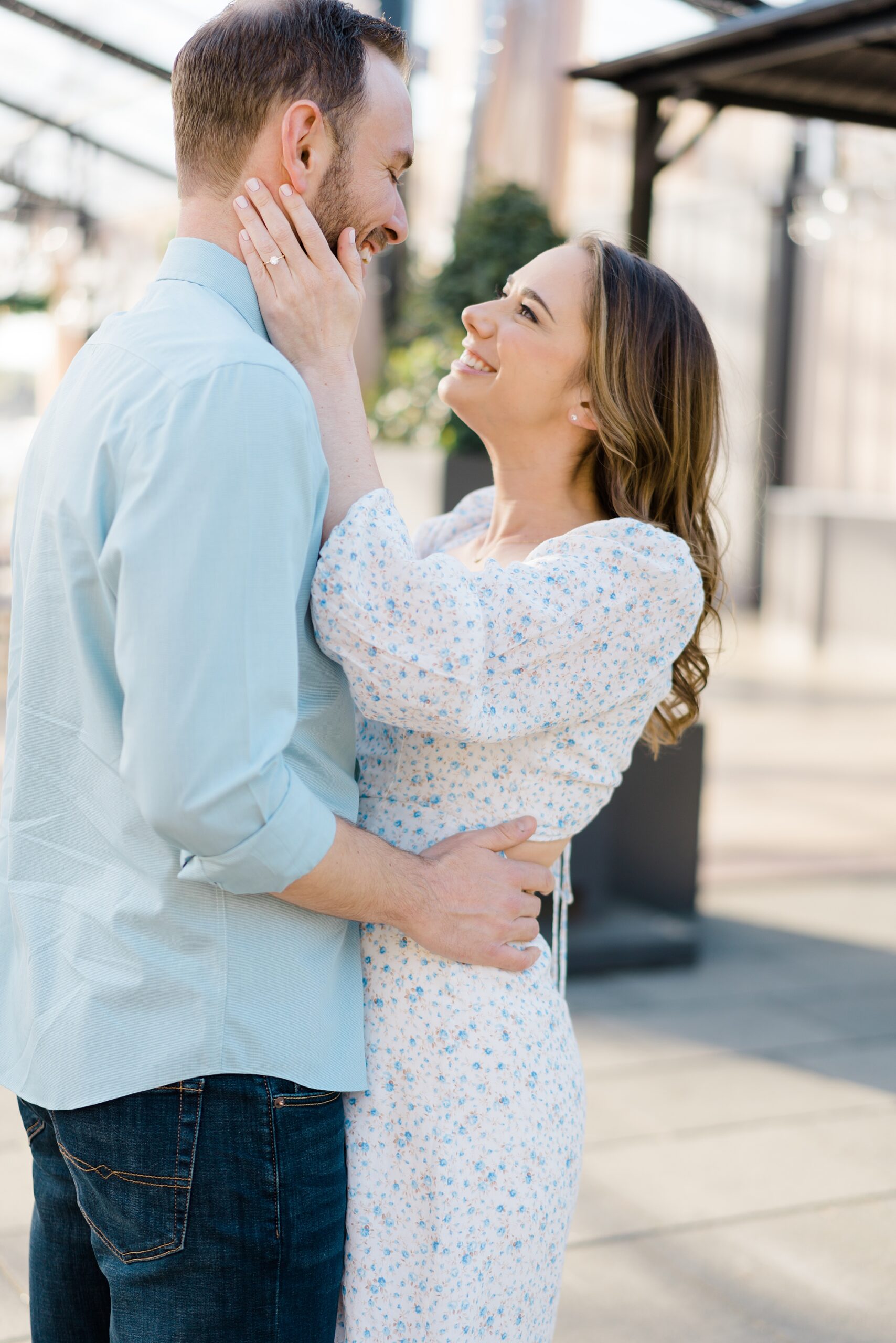 timeless engagement portaits by Light + Airy Philadelphia Engagement Photographer, Amber Dawn