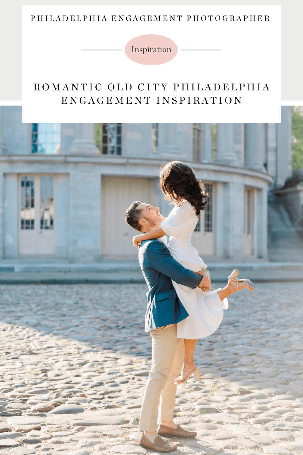 timeless engagement session in Old City Philadelphia at Merchants Exchange Building