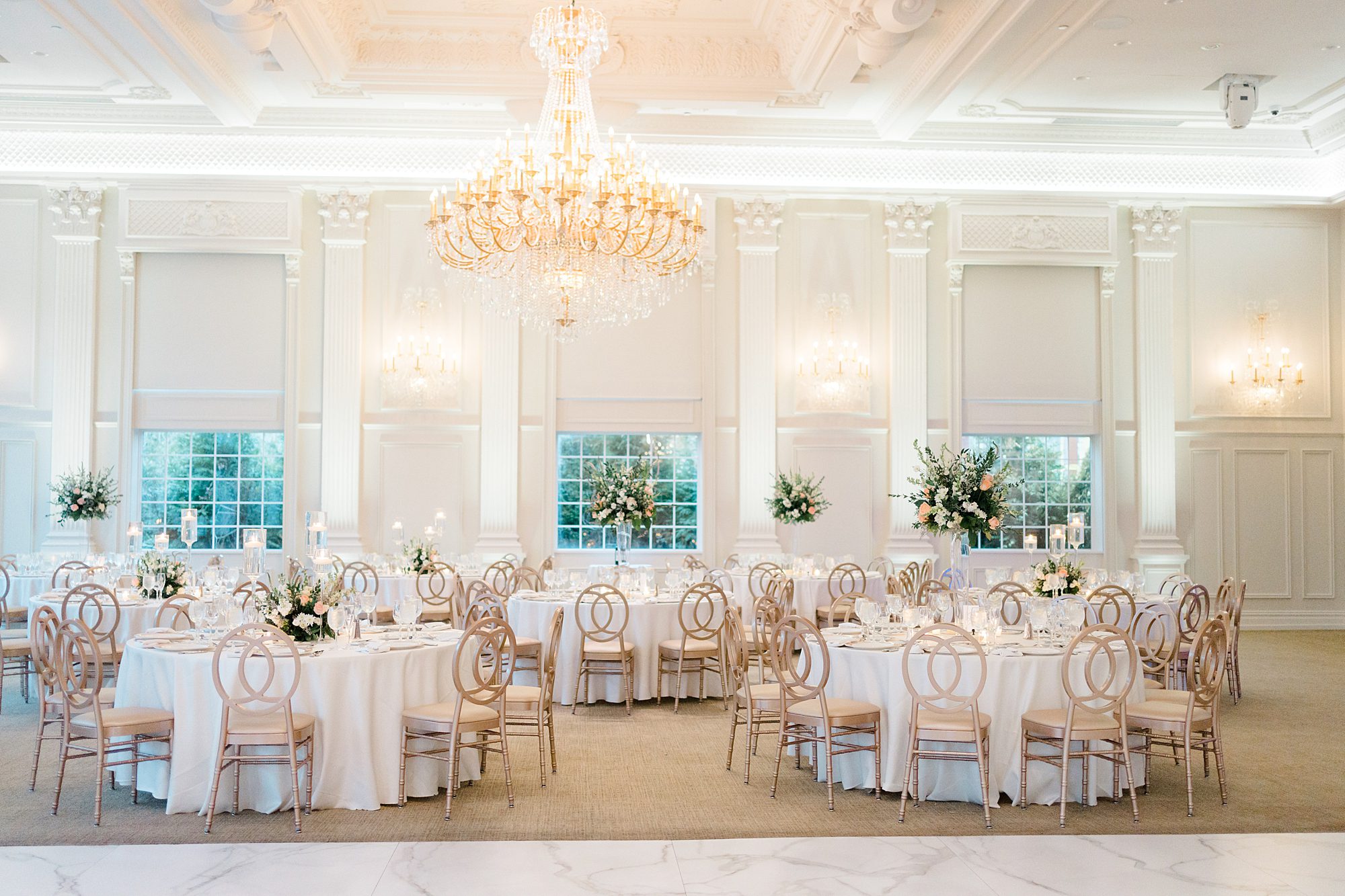 luxury NJ wedding venue at the Estate at Florentine Gardens