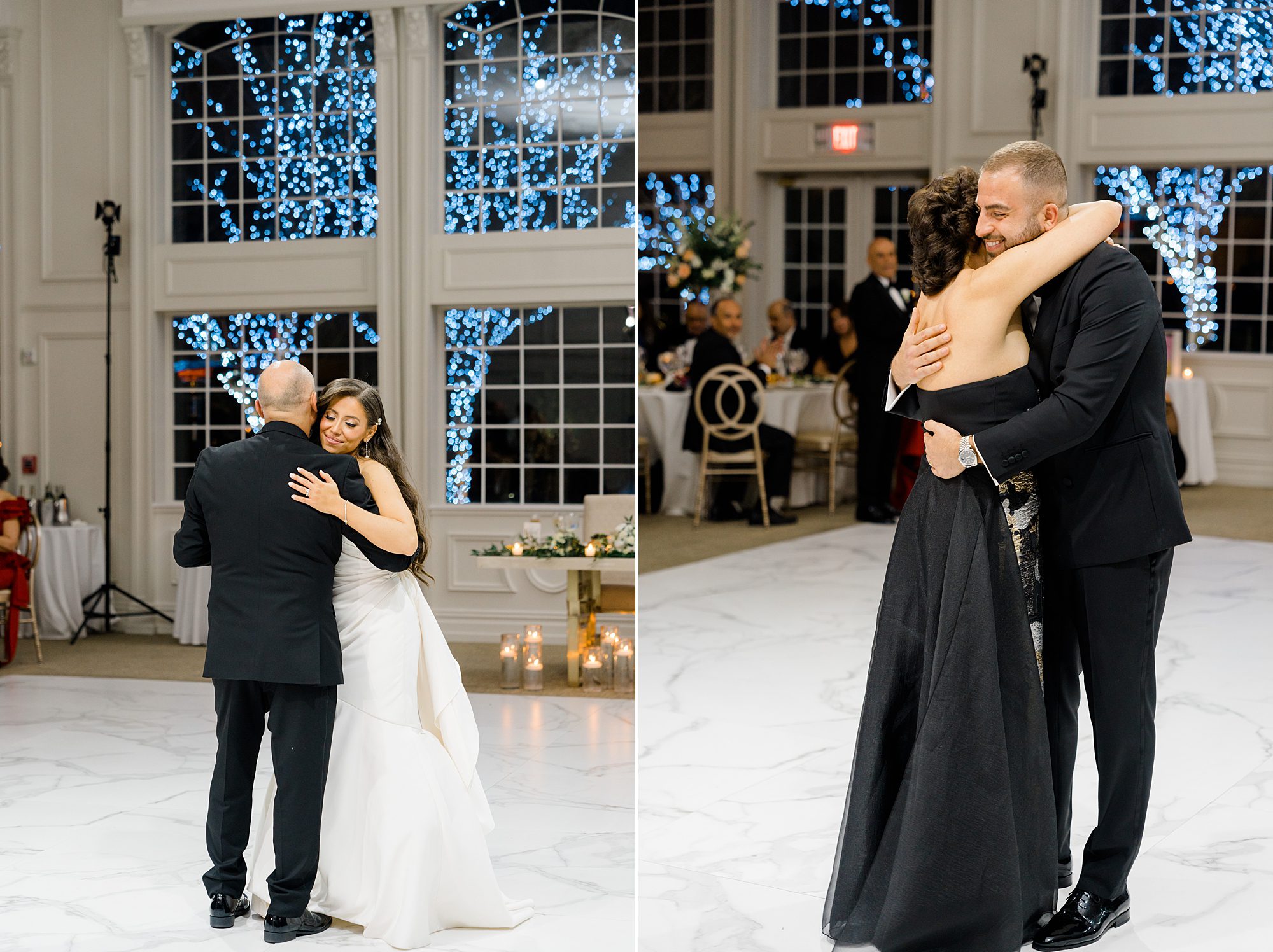 mother-son and father daughter dances