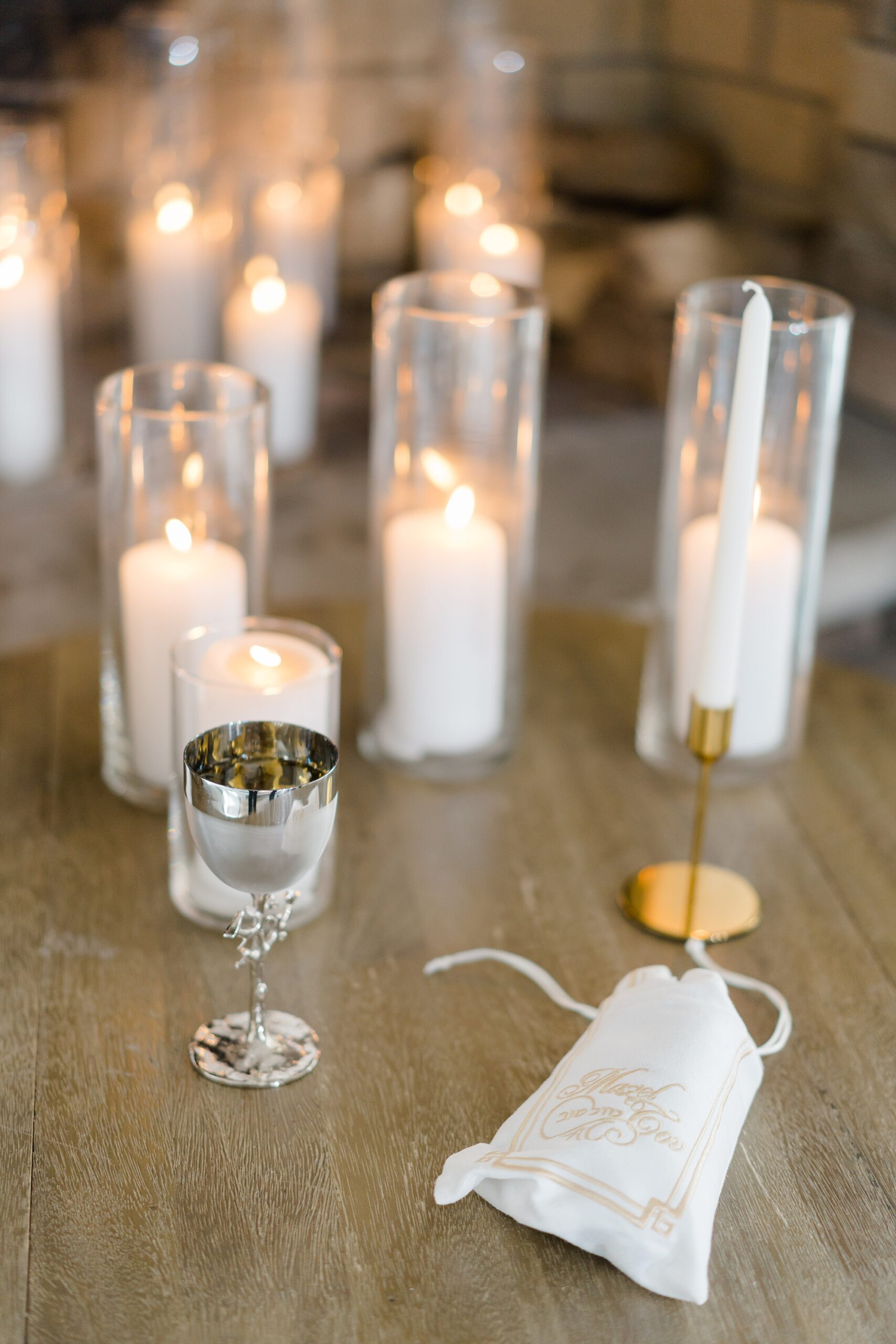 Romantic wedding details from  Coach House Wedding at The Ryland Inn