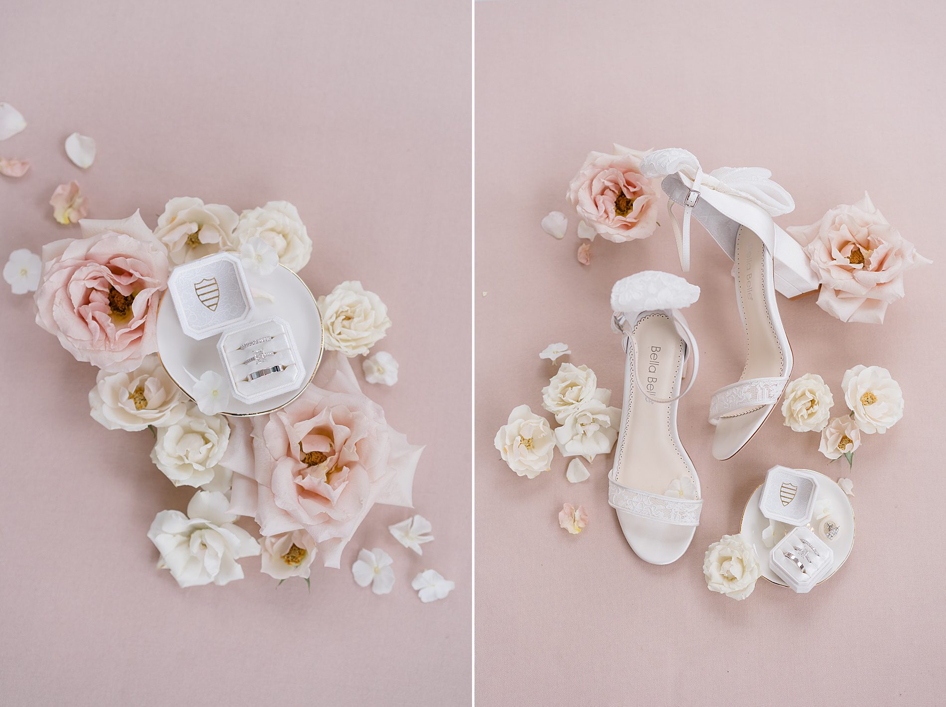 soft and romantic wedding details from Coach House Wedding at The Ryland Inn