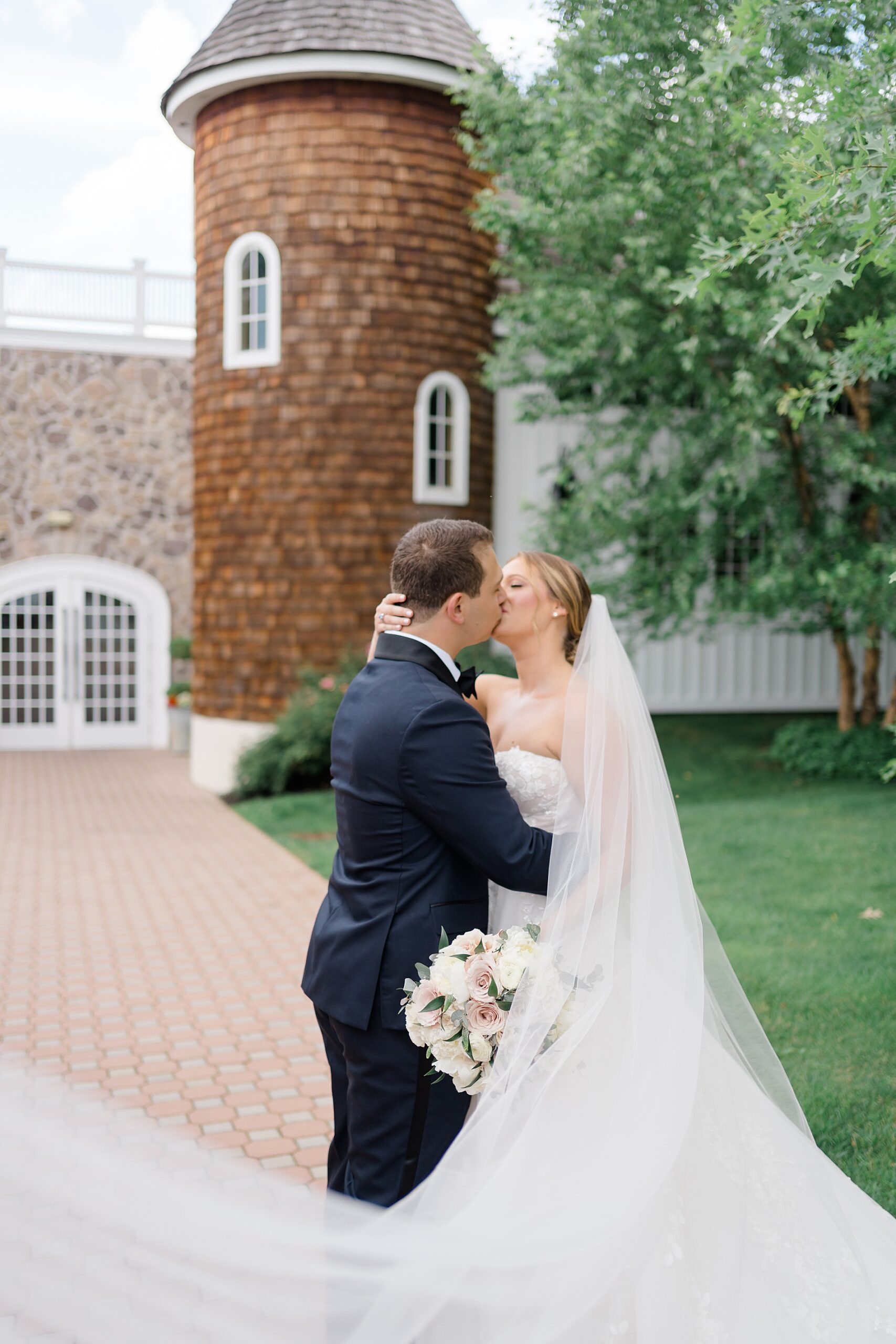 Romantic Wedding portraits from Coach House at The Ryland Inn 