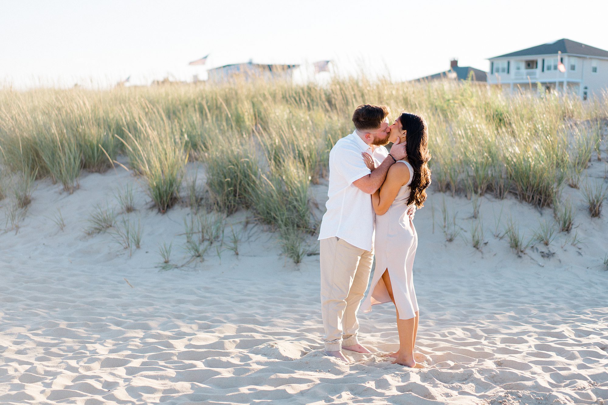 Dreamy Beach Engagement at New Jersey’s Spring Lake and Sea Girt