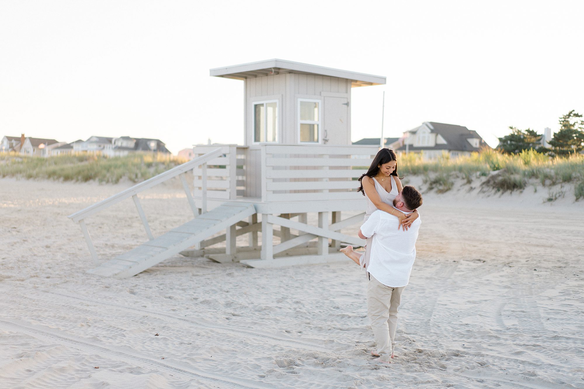 Dreamy Beach Engagement at New Jersey’s Sea Girt
