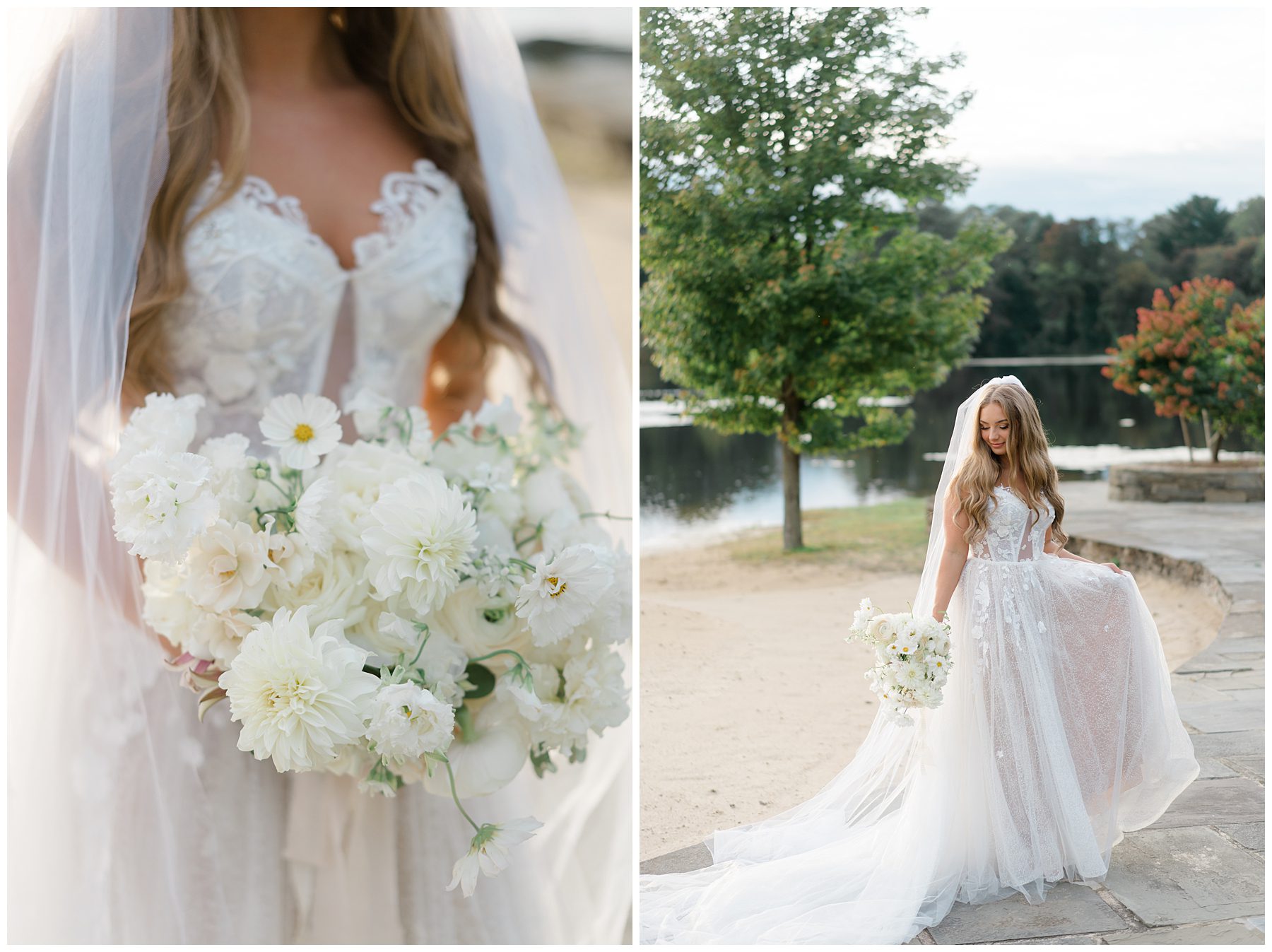 classic bridal details from Indian Trail Club Wedding