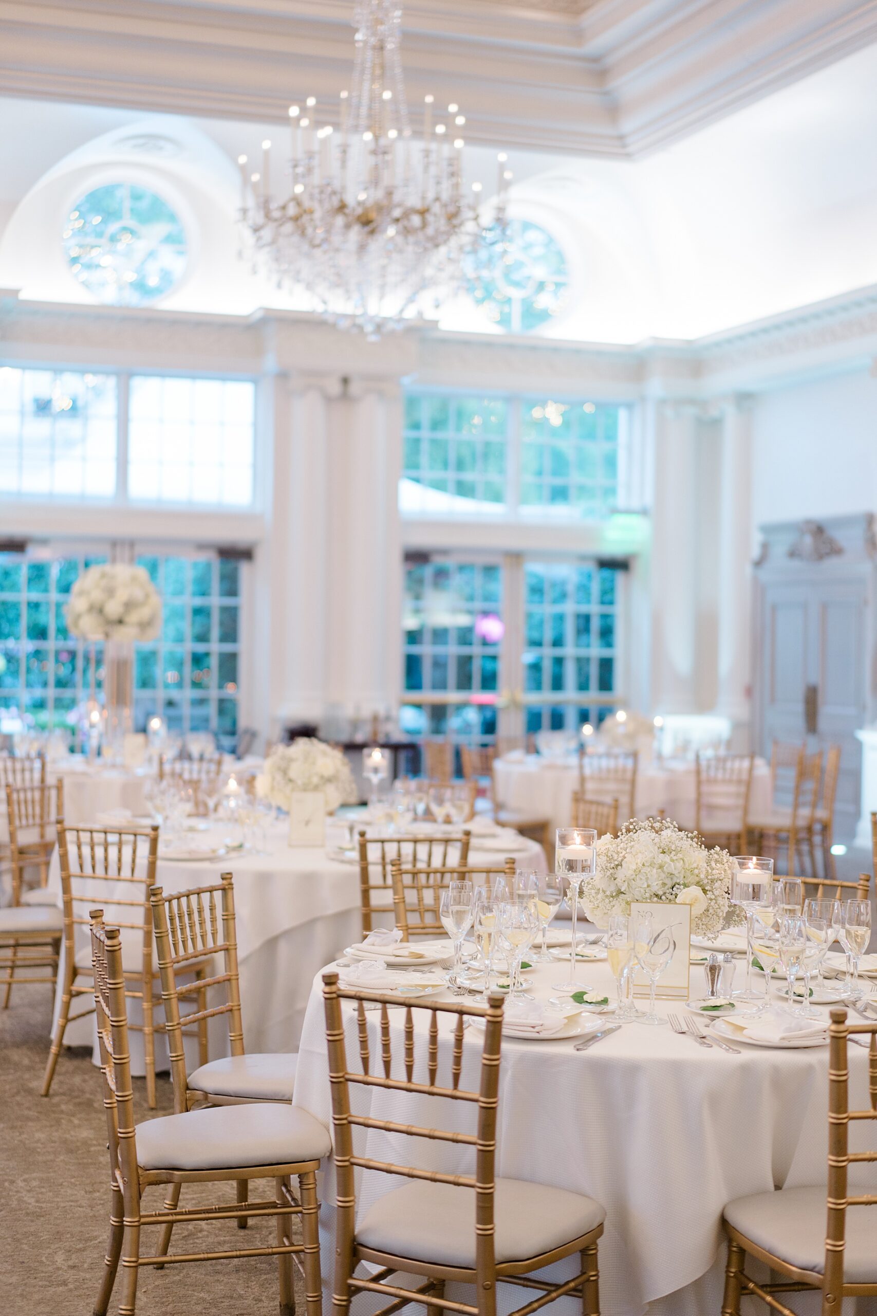 elegant NJ wedding reception at Park Chateau
