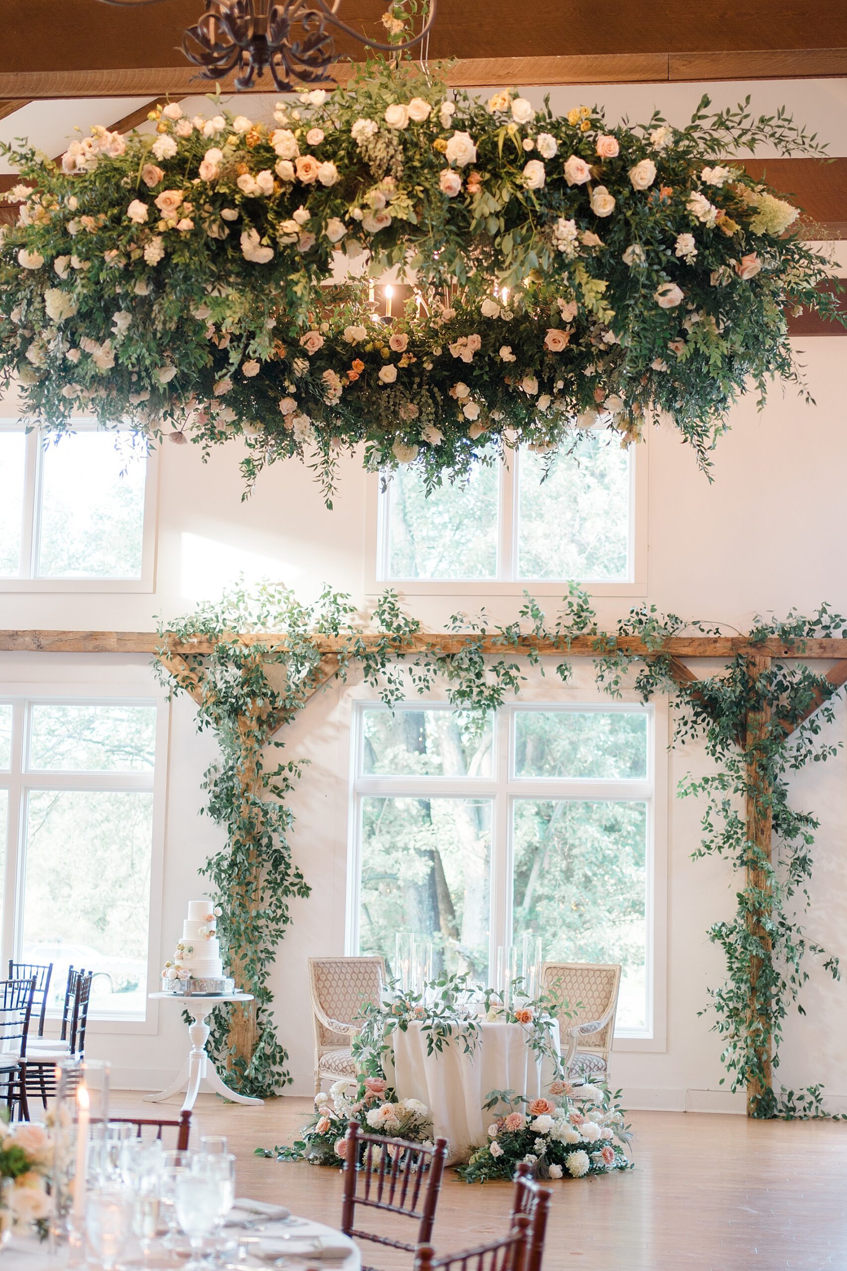 Romantic Floral-Centered Wedding at The Inn at Barley Sheaf Farm