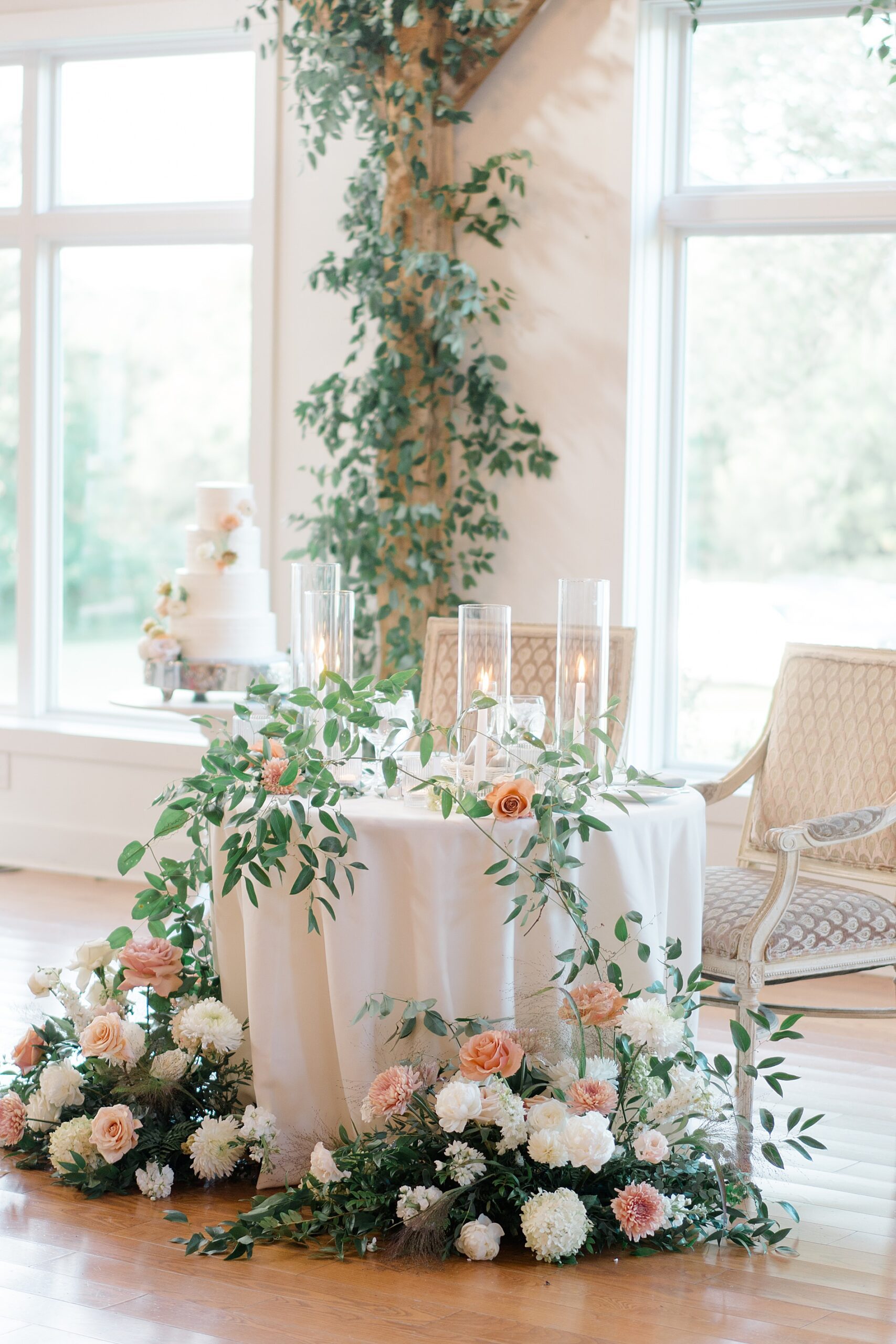 dreamy wedding details from Romantic Floral-Centered Wedding 