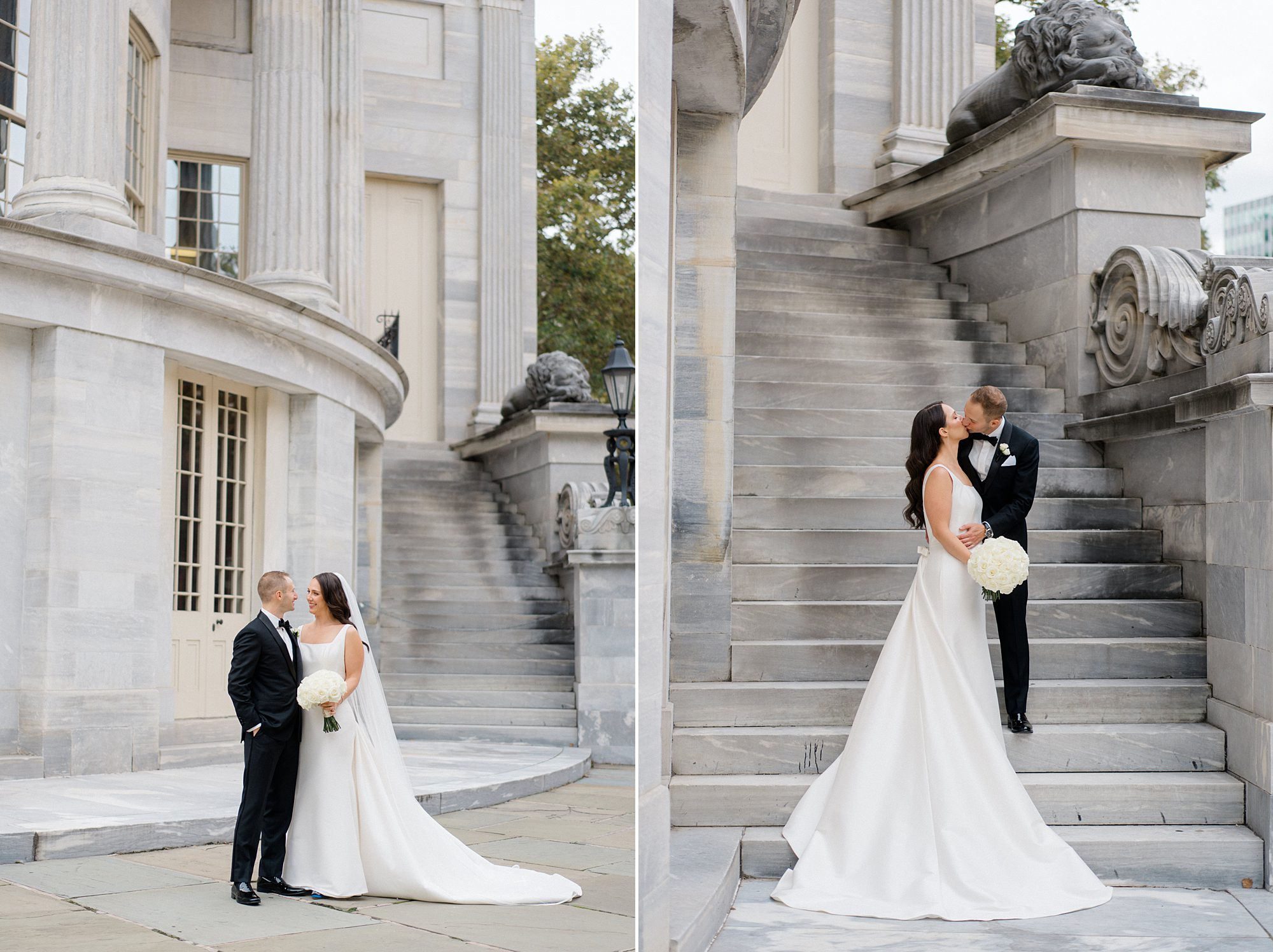 romantic and timeless wedding portraits in Old City Philly