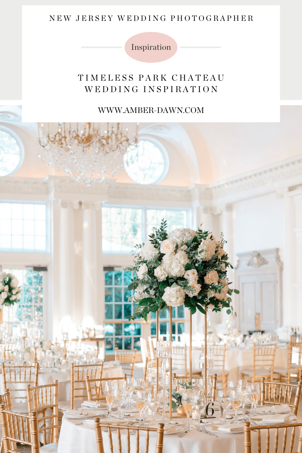 Timeless Park Chateau Wedding in East Brunswick, NJ photographed by New Jersey Wedding Photographer, Amber Dawn Photography