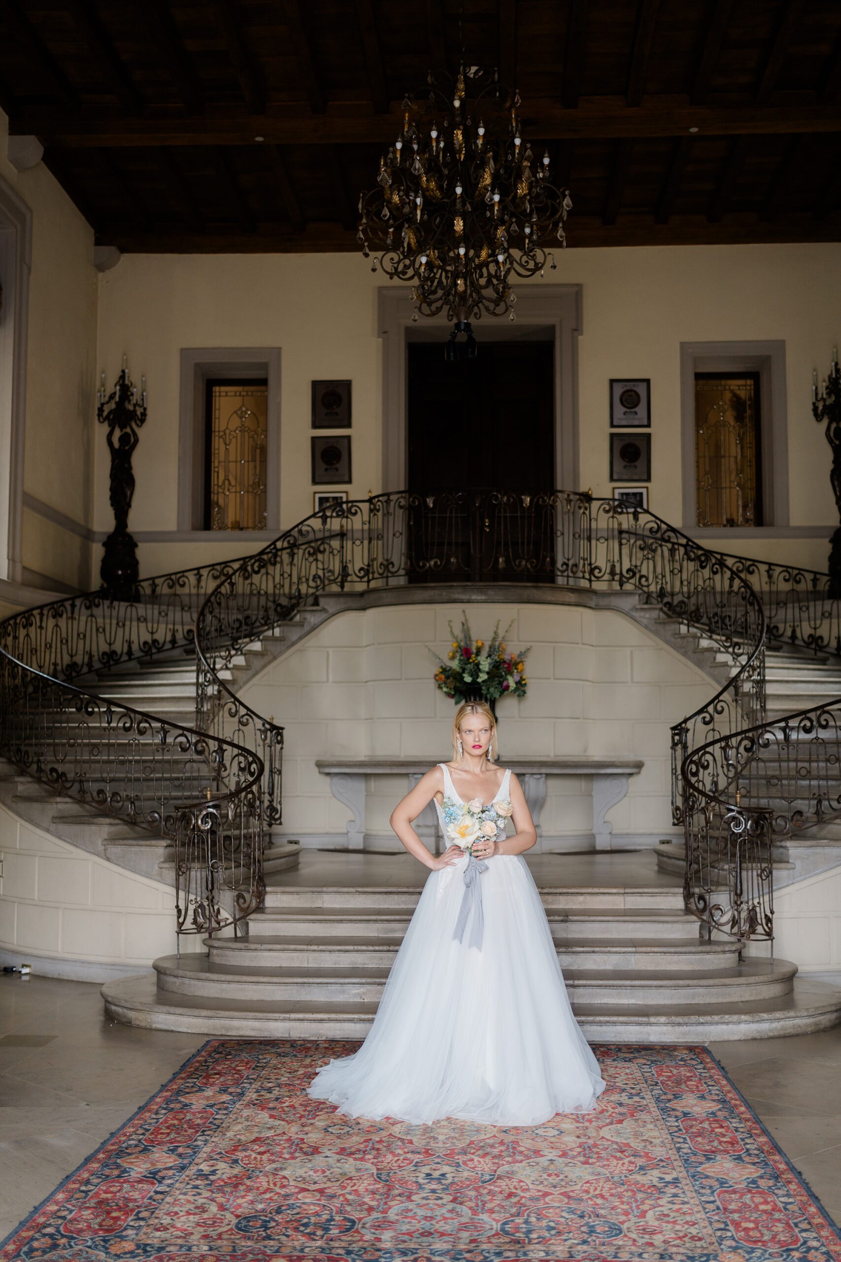 Elegant Bridal Inspiration at Oheka Castle