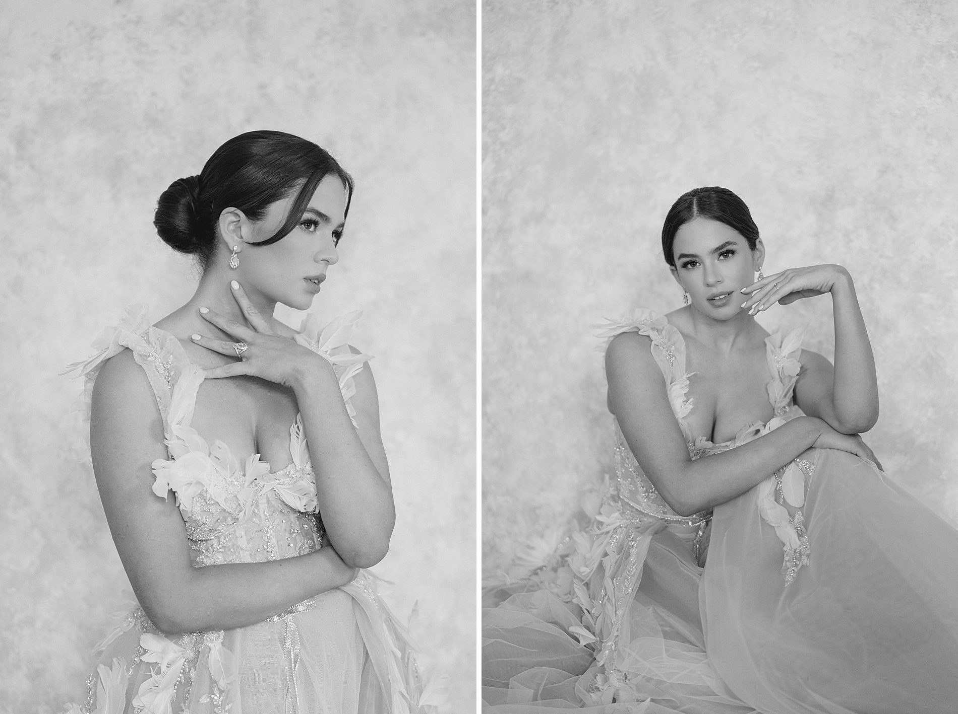 elegant and chic bride 