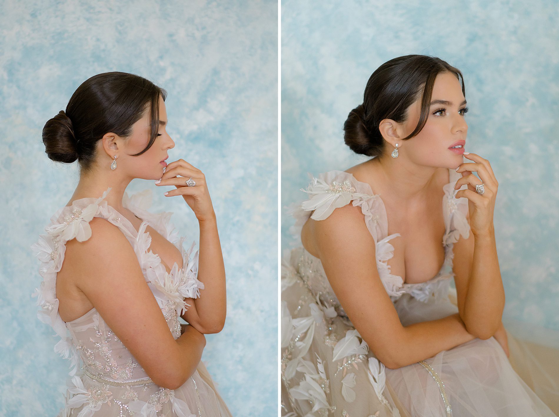 elegant bridal portraits 