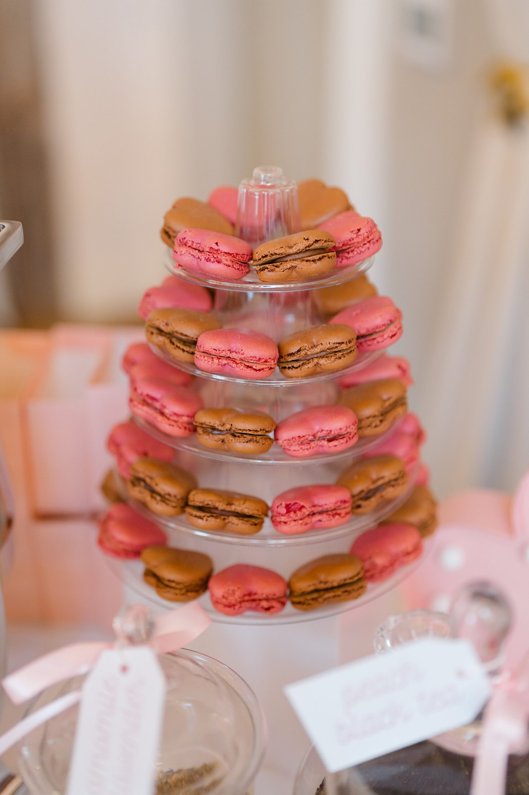 macaroons from bridal shower 