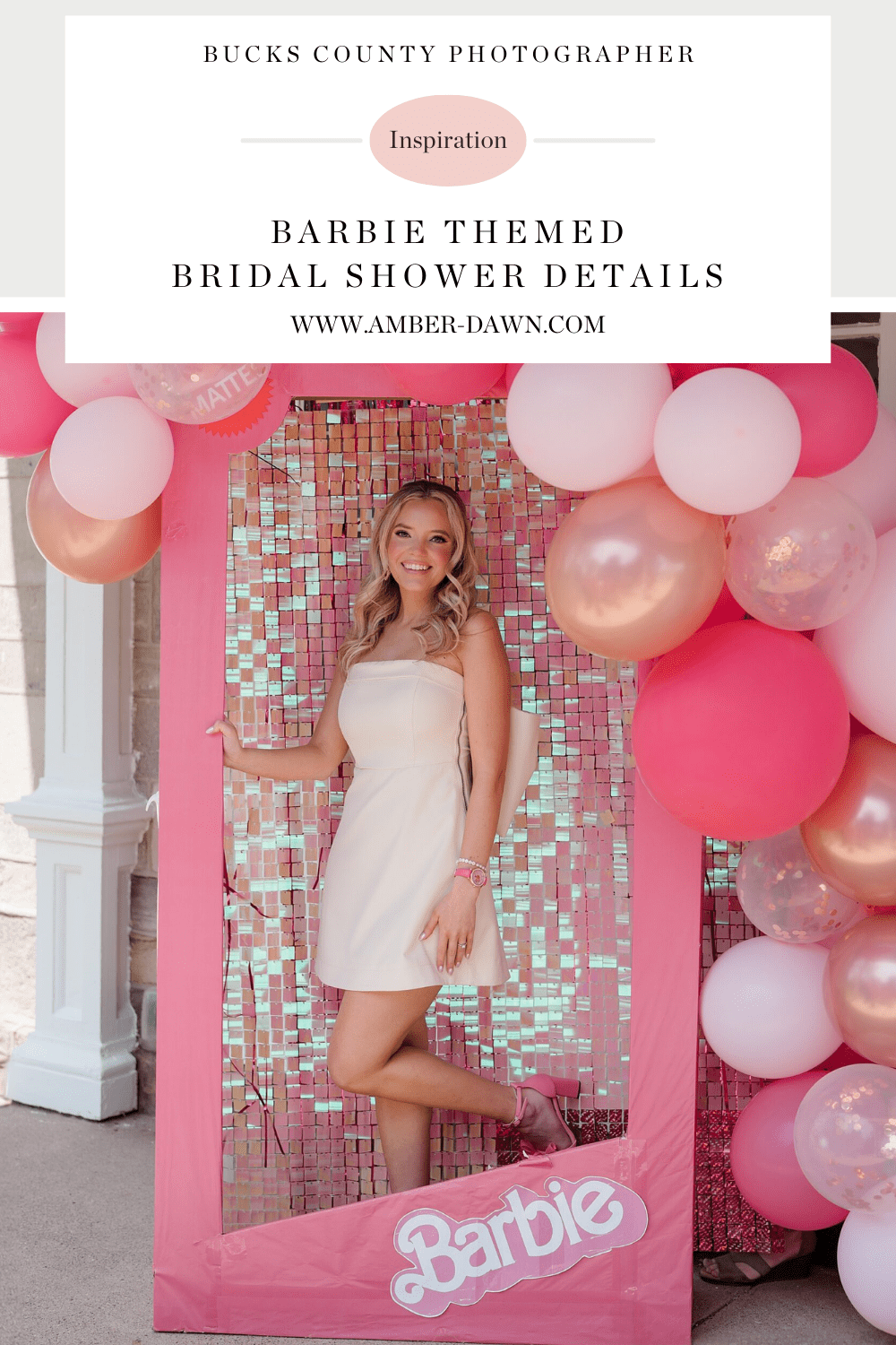 Barbie Themed Bridal Shower Bucks County Photographer