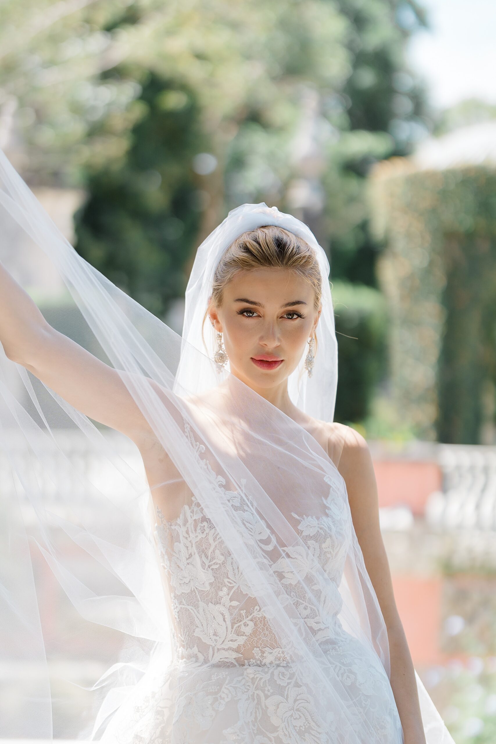 elegant bridal portraits 