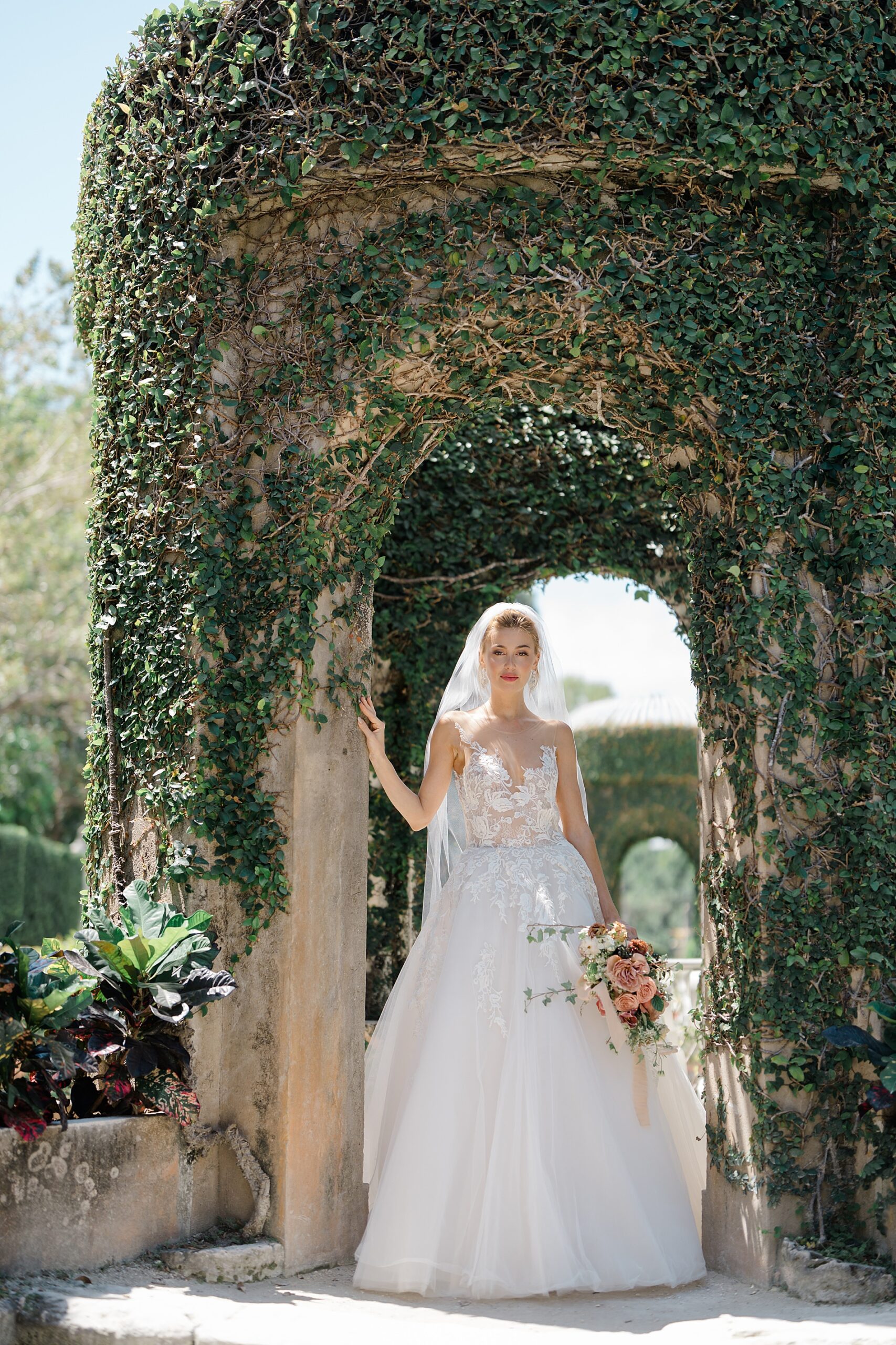 Garden inspired wedding in Miami, FL