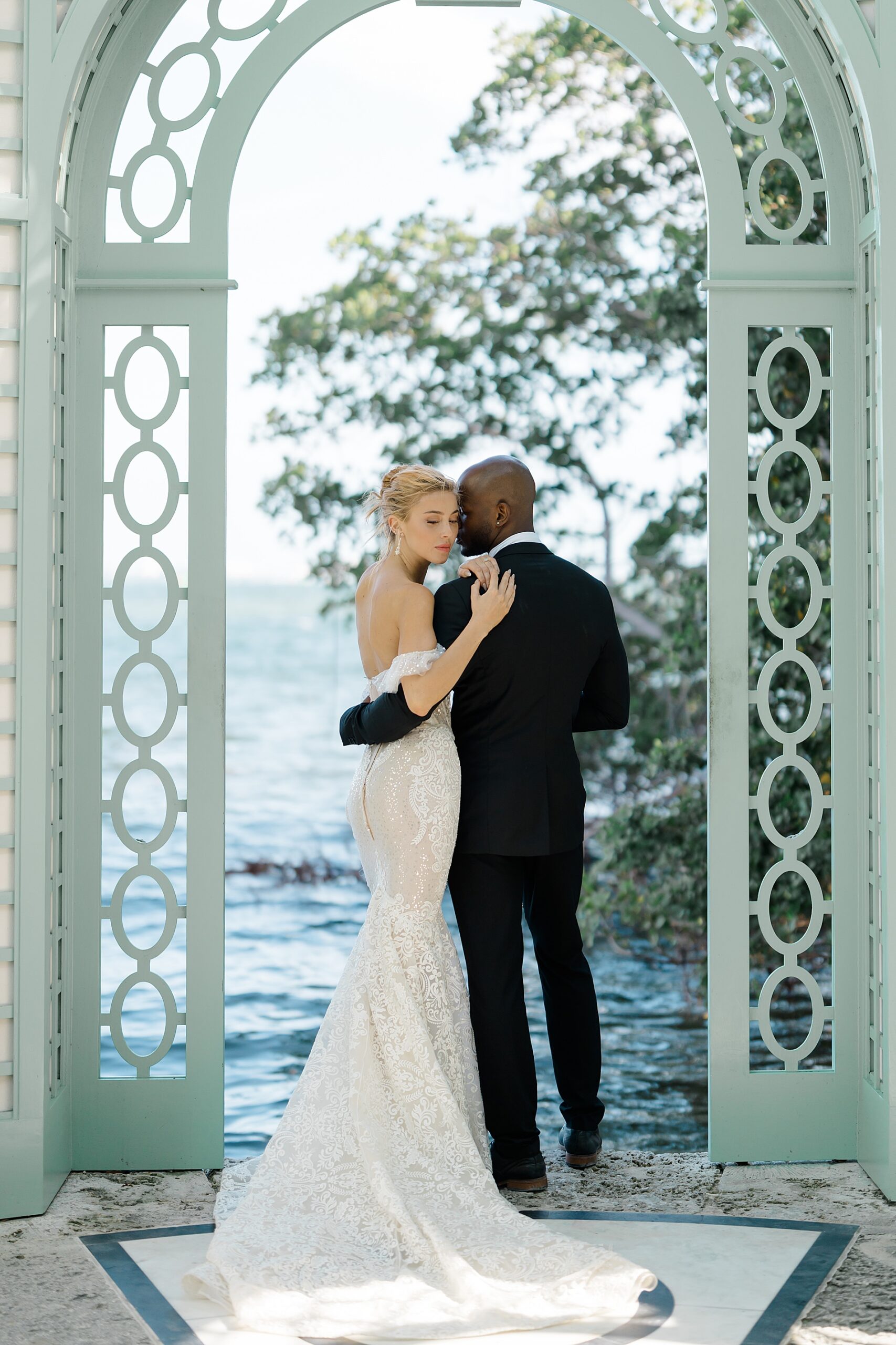 Miami Wedding editorial at Vizcaya Museum and Gardens 