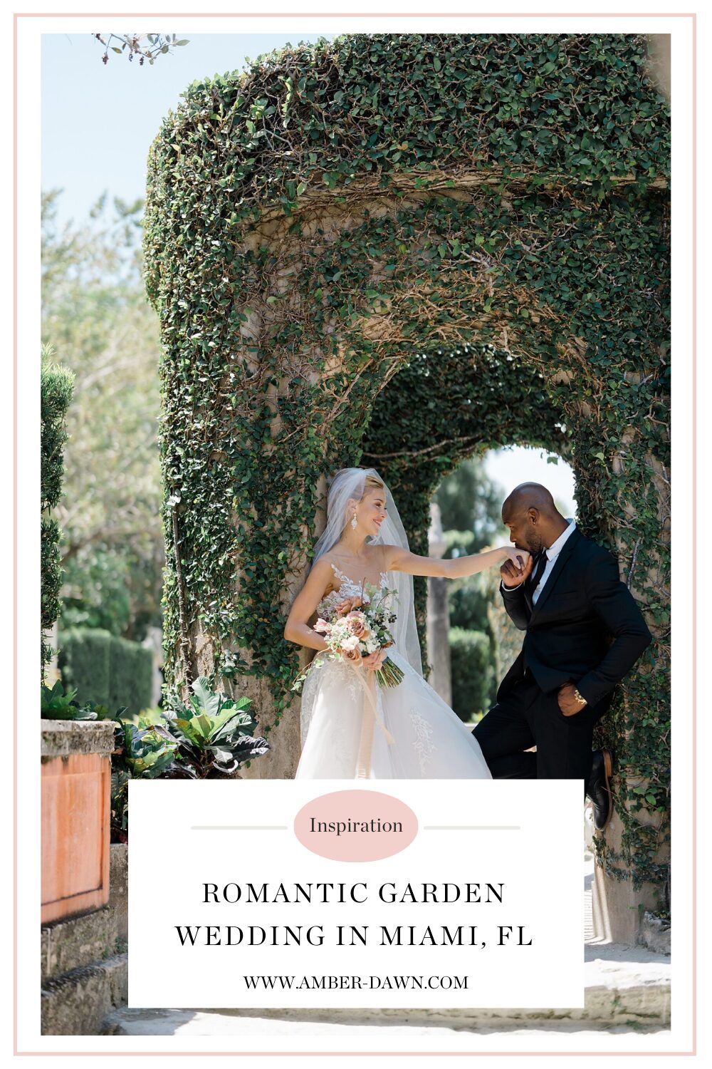 Garden Inspired Wedding at Vizcaya Museum and Gardens in Miami, FL by Philadelphia based wedding photographer, Amber Dawn Photography